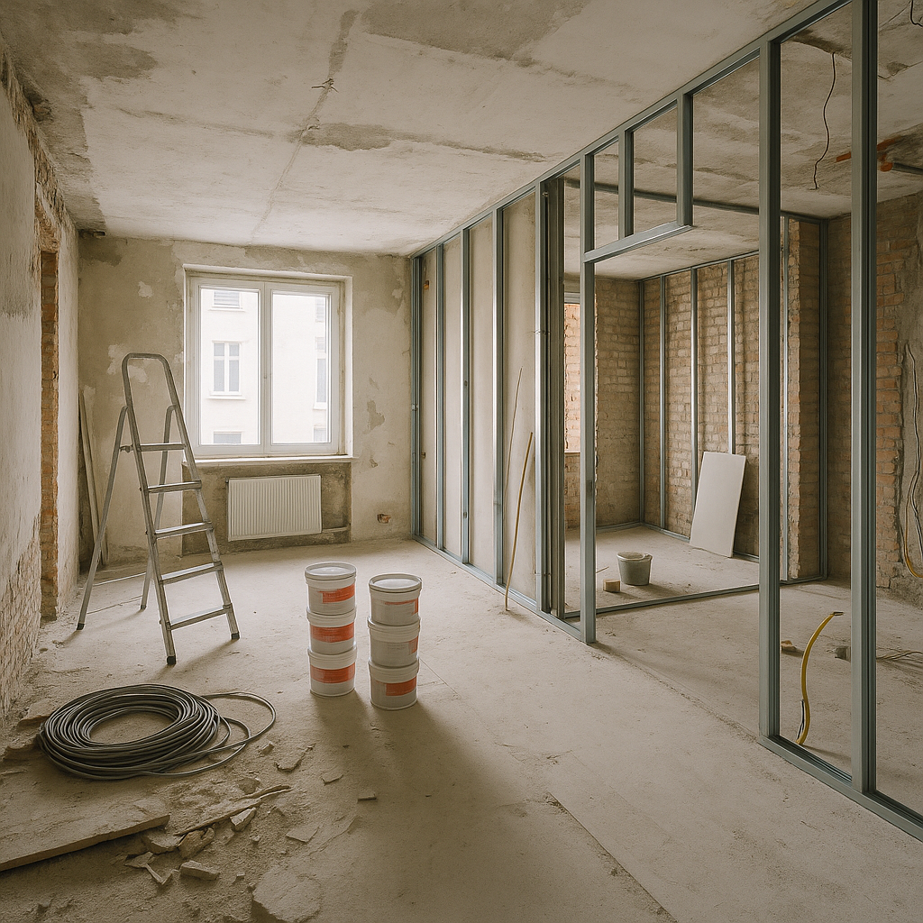 rénovation complète appartement